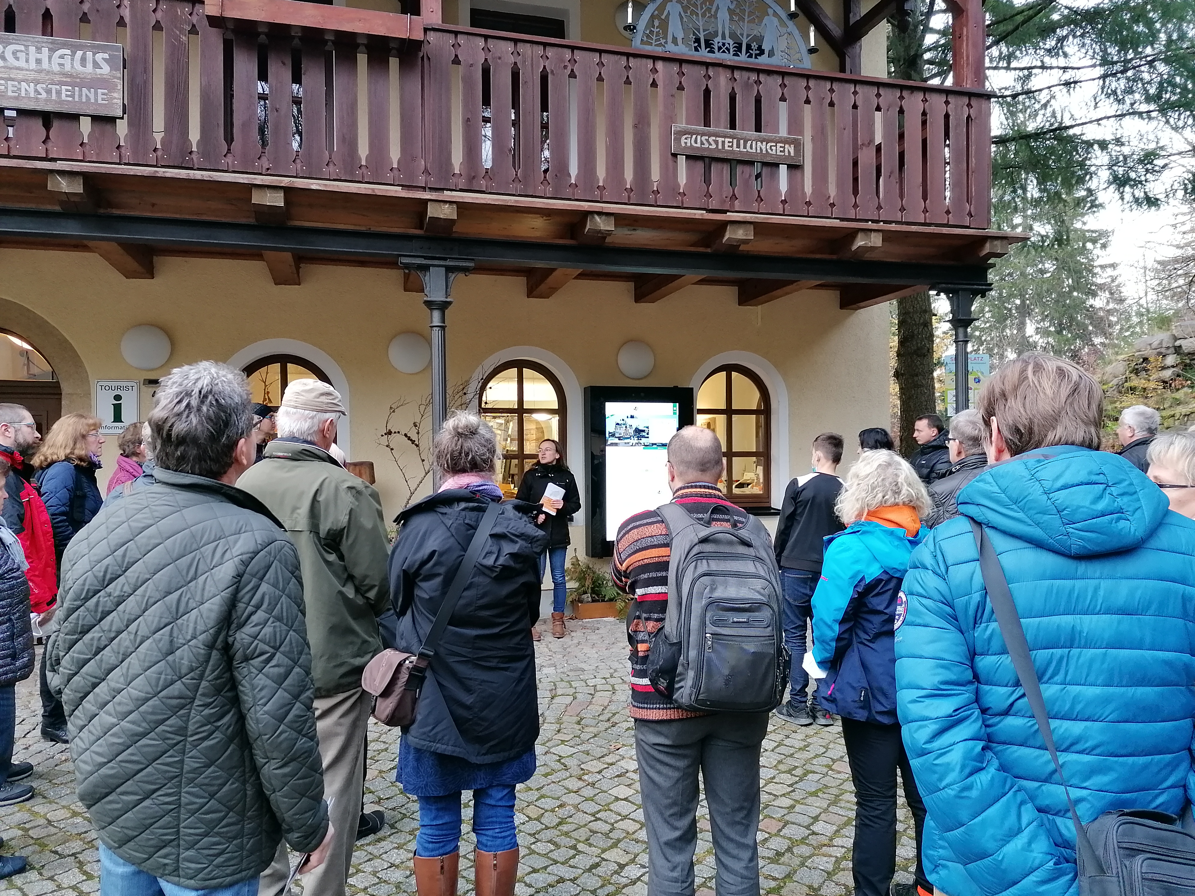 Zum Abschluss lauschten die Teilnehmer/innen noch dem Fortschrittsbericht des Tourismusprojektes.